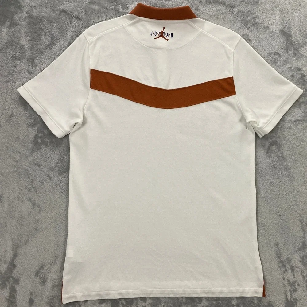 Air Jordan X Eastside Golf Club Pro Polo Shirt Men's Medium White Sports Casual